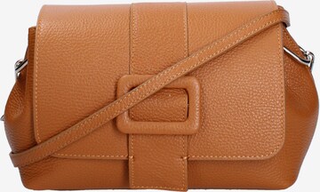 Borsa a spalla di Roberta Rossi in marrone: frontale