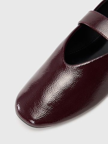 Madden Girl Ballerinasko med rem 'Molly' i rød