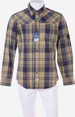 ARQUEONAUTAS Button Up Shirt in M in Beige: front