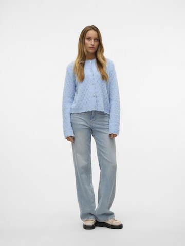 VERO MODA Knit cardigan in Blue