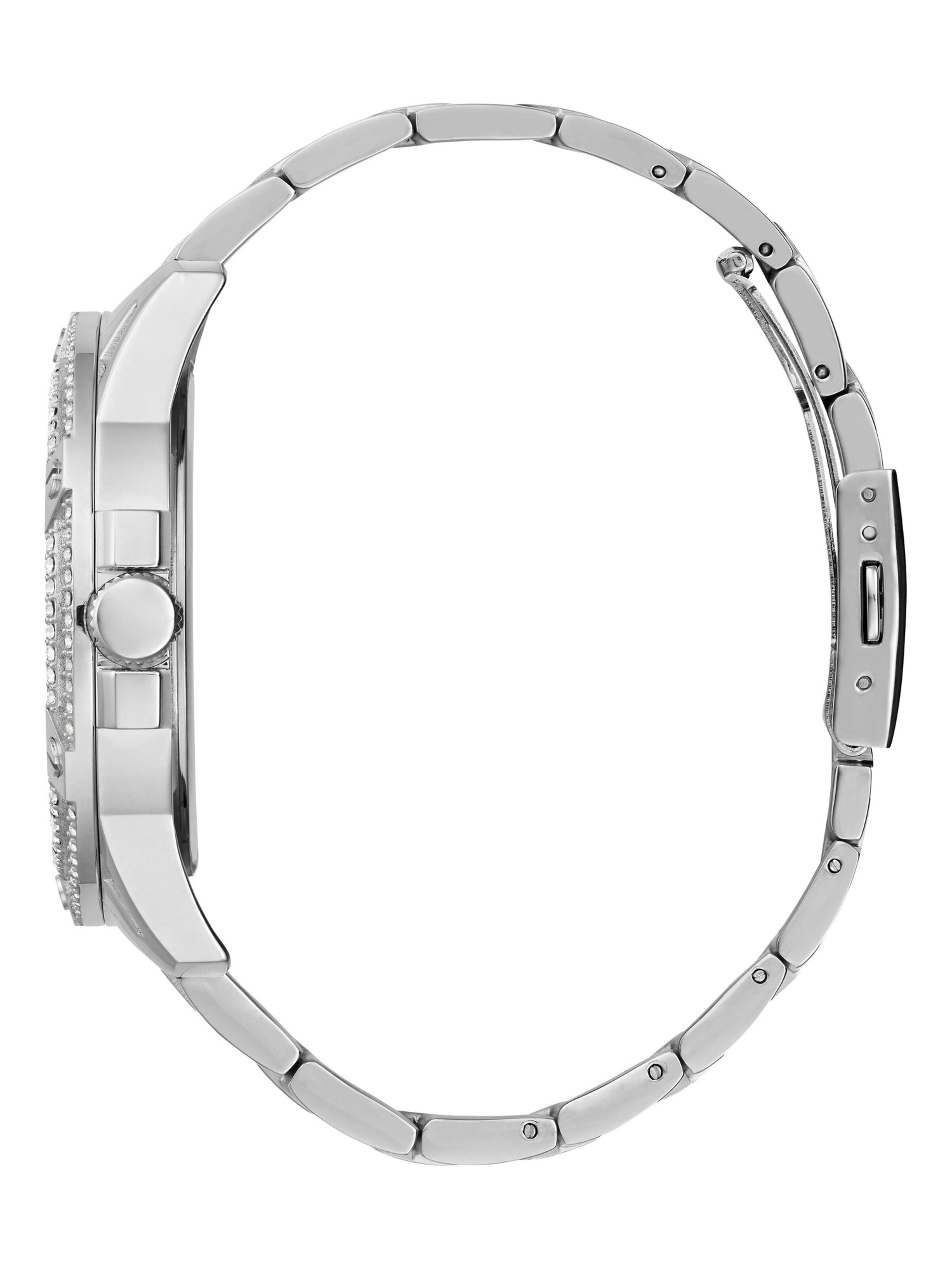 GUESS Analog Watch 'KING' in Silver