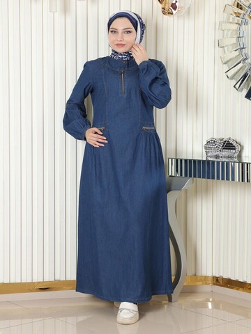 MODAMIHRAM Kleid‌ in Blau