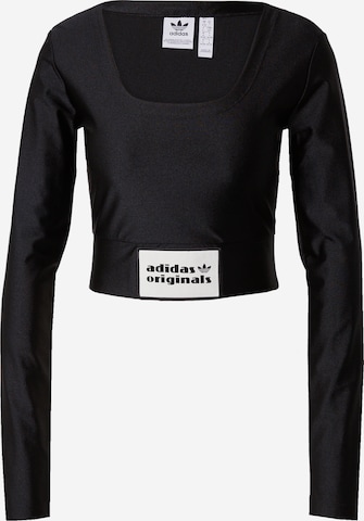 ADIDAS ORIGINALS - Camisa em preto: frente