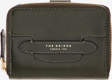 The Bridge Wallet 'Lucrezia' in Green: front