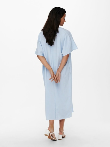 ONLY Oversized jurk 'BAILEY' in Blauw