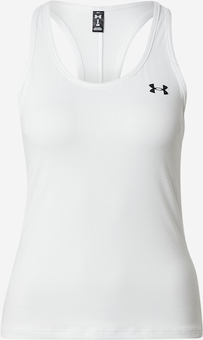 UNDER ARMOURSportski top - bijela boja: prednji dio
