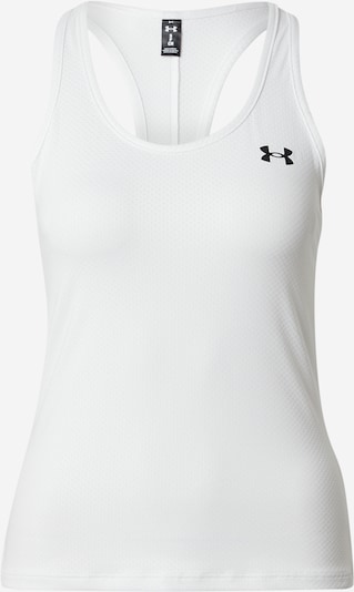 Sportiniai marškinėliai be rankovių iš UNDER ARMOUR, spalva – juoda / balta, Prekių apžvalga