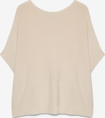 Pull-over Fiorella Rubino en beige : devant