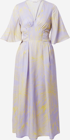 Robe Riani en violet : devant