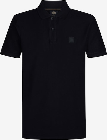 Petrol Industries Poloshirt in Schwarz: Vorderseite