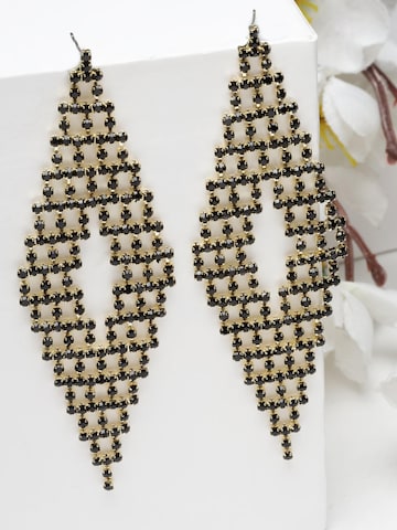 AVANT-GARDE PARIS - Pendientes 'Isadorasa' en negro