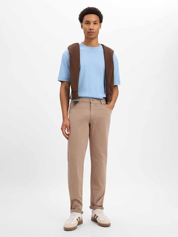 BRAX Regular Trousers 'Cadiz' in Beige