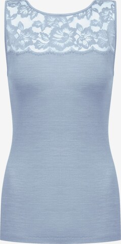 Maillot de corps Mey en bleu : devant