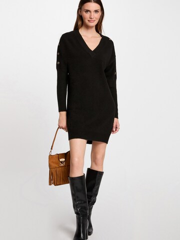 Abito in maglia di Morgan in nero