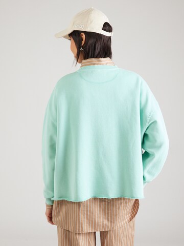 Superdry Sweatshirt 'ESSENTIAL' in Green