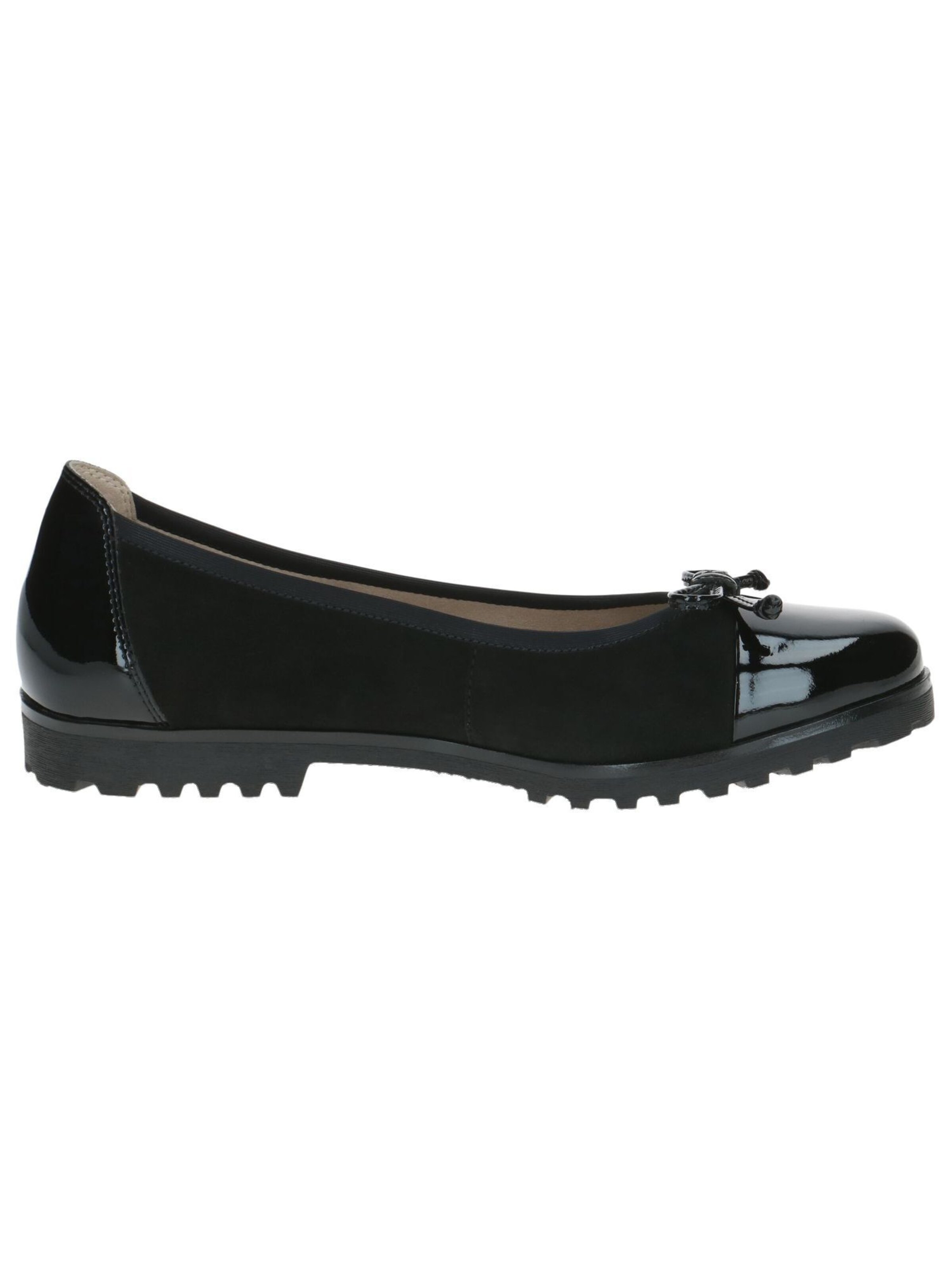 CAPRICE Ballet Flats in Black