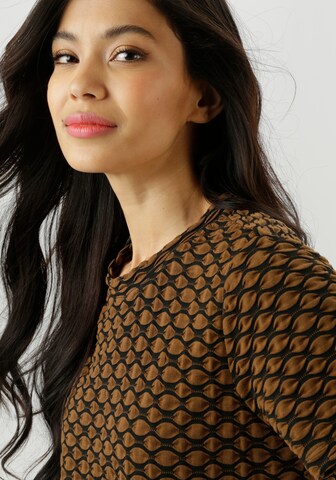 Aniston SELECTED Shirt in Brown