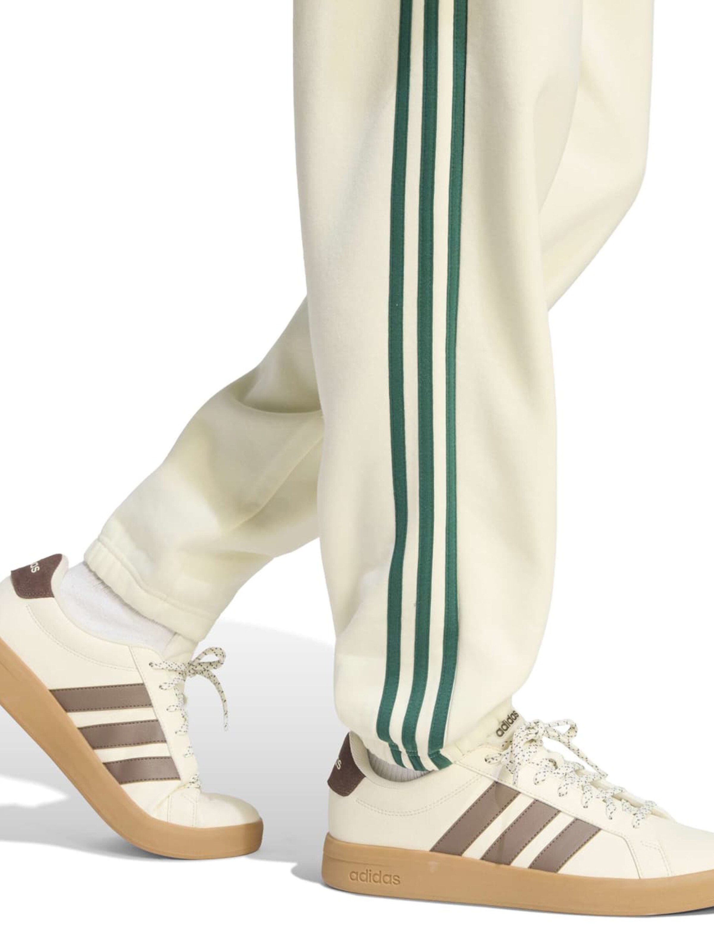 Effilé Pantalon de sport ADIDAS SPORTSWEAR en beige