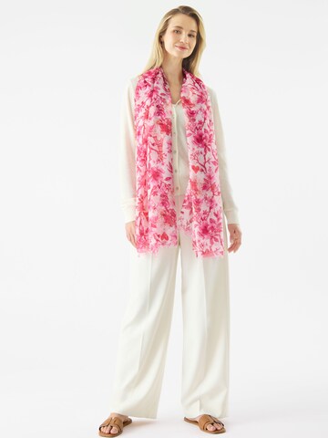 CODELLO Schal aus edler Seide und Modal in Pink