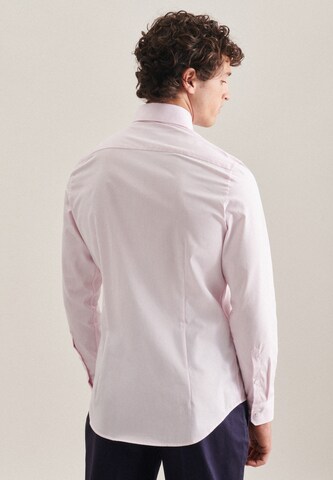 SEIDENSTICKER Slim Fit Hemd in Pink