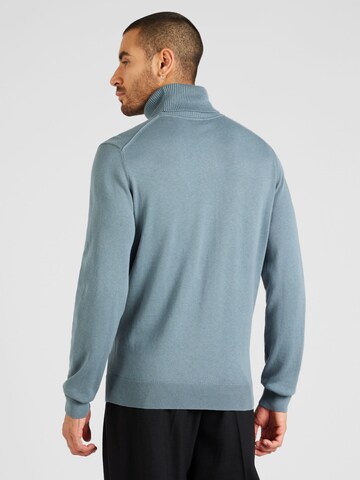 BOSS Sweater 'Akiro' in Blue