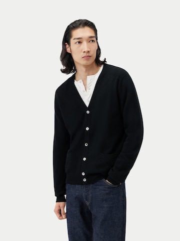 Vestes en maille GOBI Cashmere en noir : devant