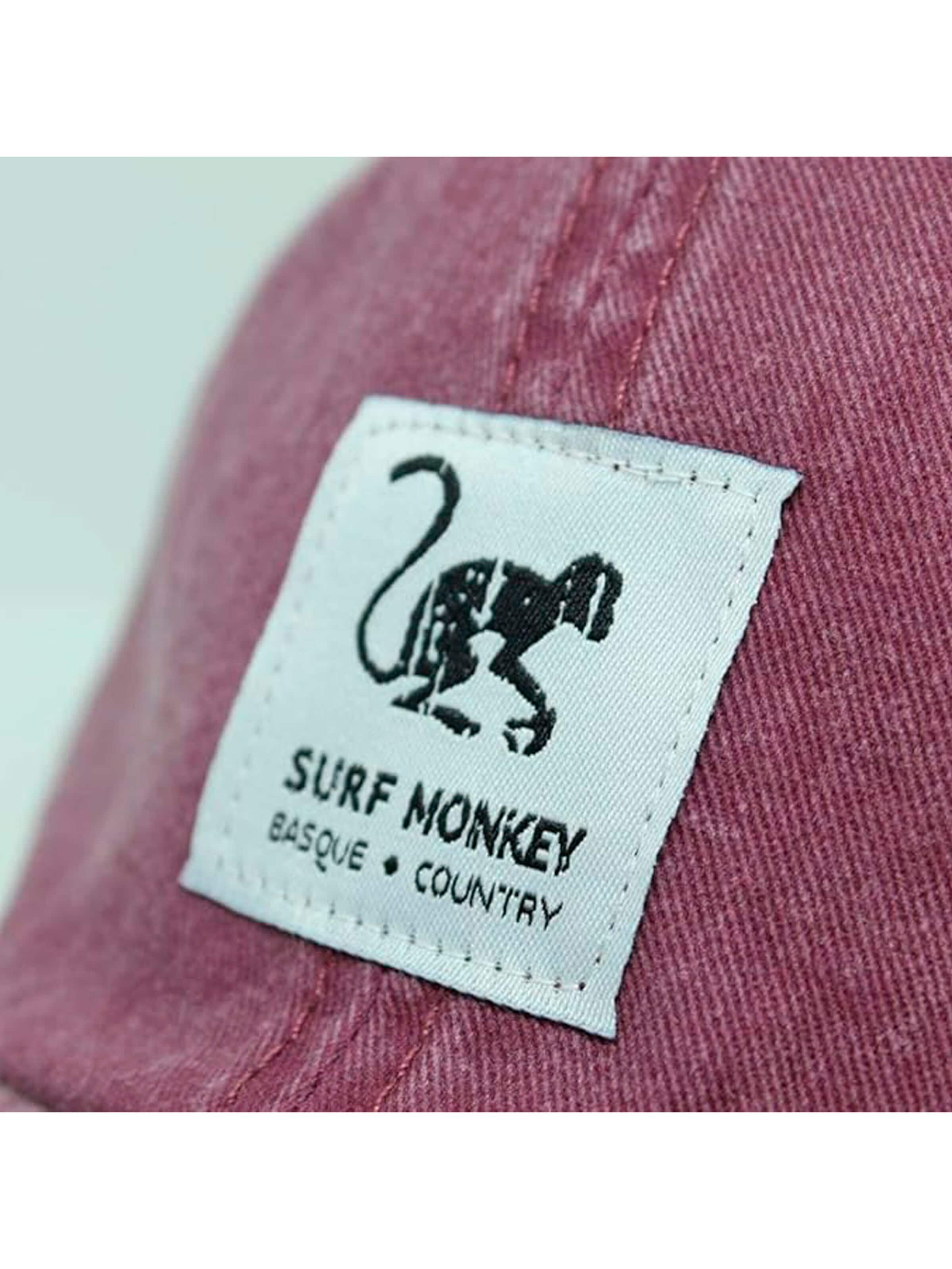 Surf Monkey - Boné desportivo em vermelho