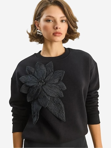 Bianco Lucci - Sweatshirt em preto