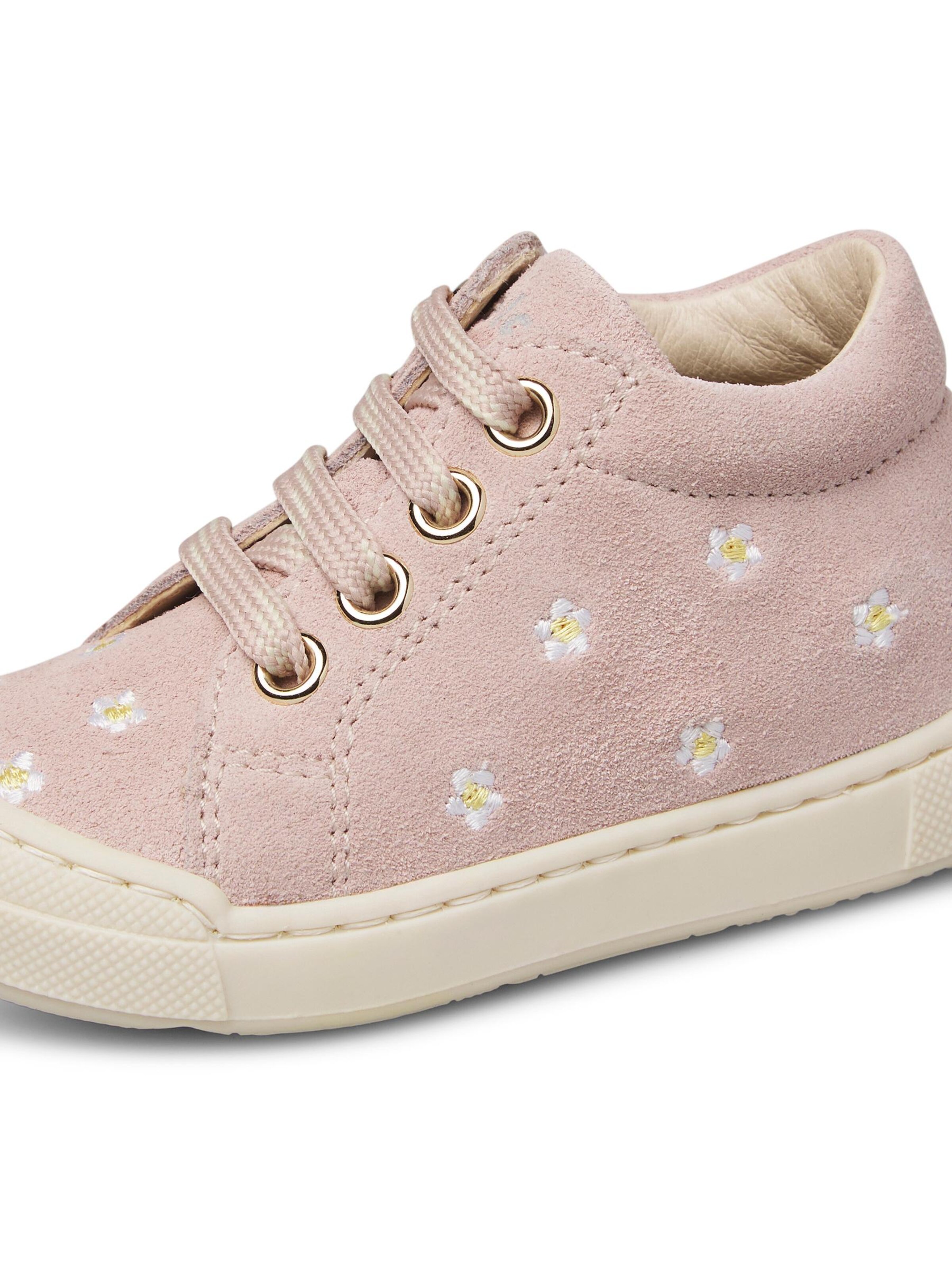 Falcotto Sneakers 'SNOPES EMBR.DAISIES ZIP' in Roze