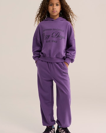 WE Fashion - Loosefit Pantalón en lila