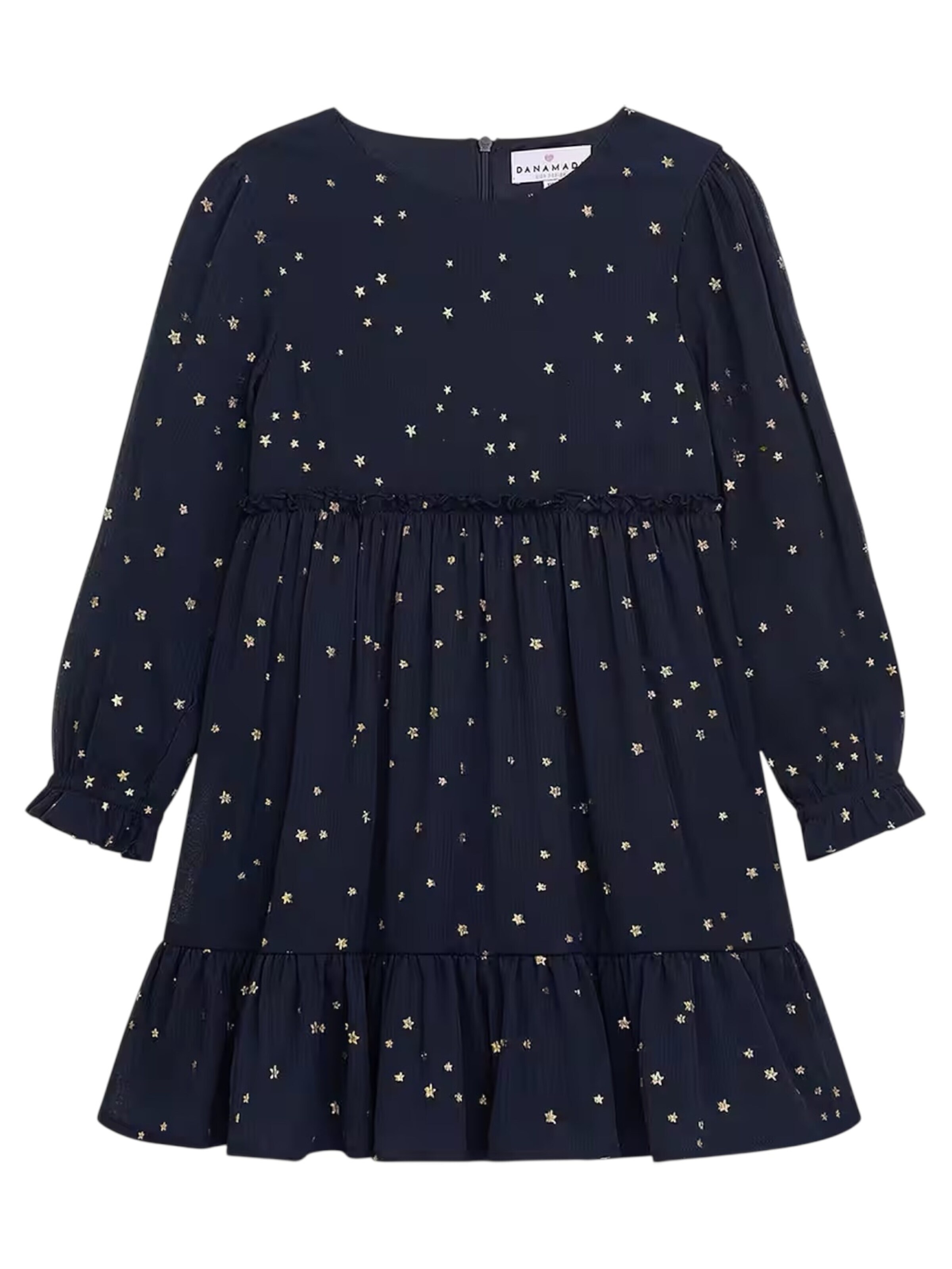 Danamade Dress in Blue: front