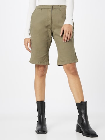 Dorothy Perkins regular Παντελόνι τσίνο σε πράσινο: μπροστά