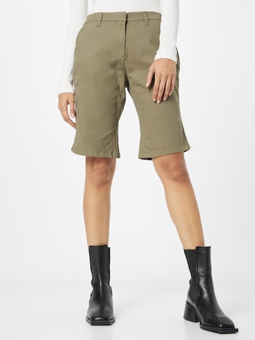 Dorothy Perkins Regular Chino in Groen: voorkant