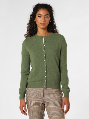 Franco Callegari Knit Cardigan in Green: front