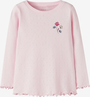 NAME IT T-shirt 'NMFNIMMA' i rosa: framsida