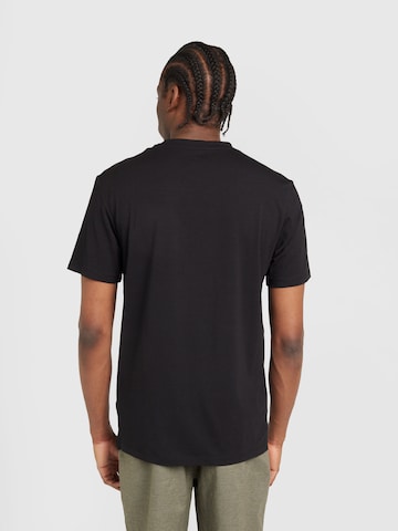 GUESS T-shirt 'HEDLEY' i svart
