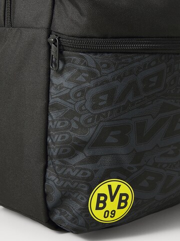 PUMA Sports Backpack 'Borussia Dortmund' in Black