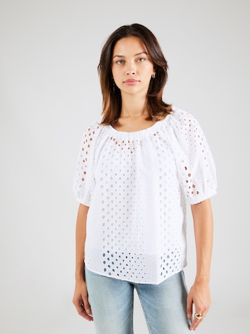 Marks & Spencer Blouse in Wit: voorkant