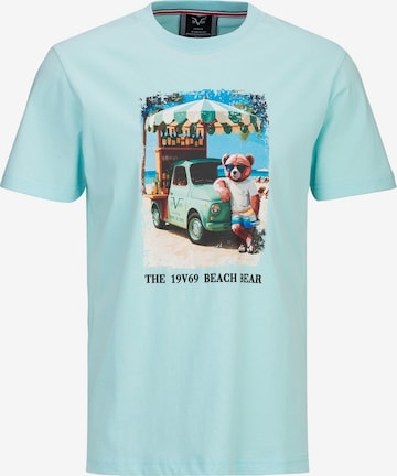 19V69 ITALIA Shirt 'Rafael Beach' in Green: front