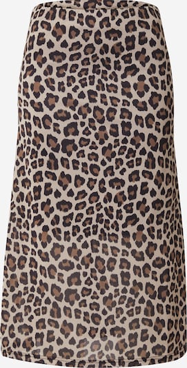 Sijonas 'Delia' iš ABOUT YOU, spalva – kremo / ruda / juoda, Prekių apžvalga