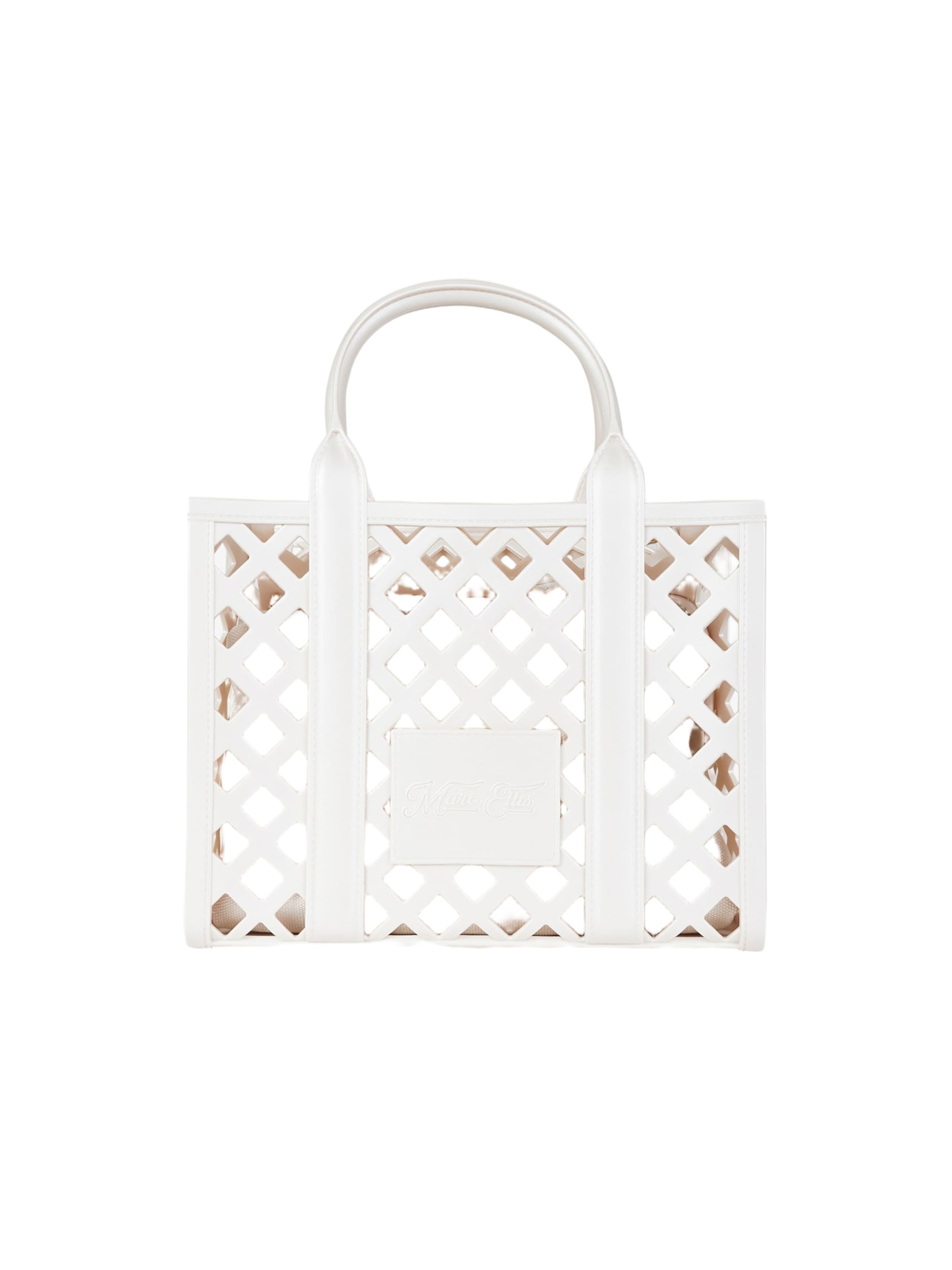 Pochette Marc Ellis en beige : devant