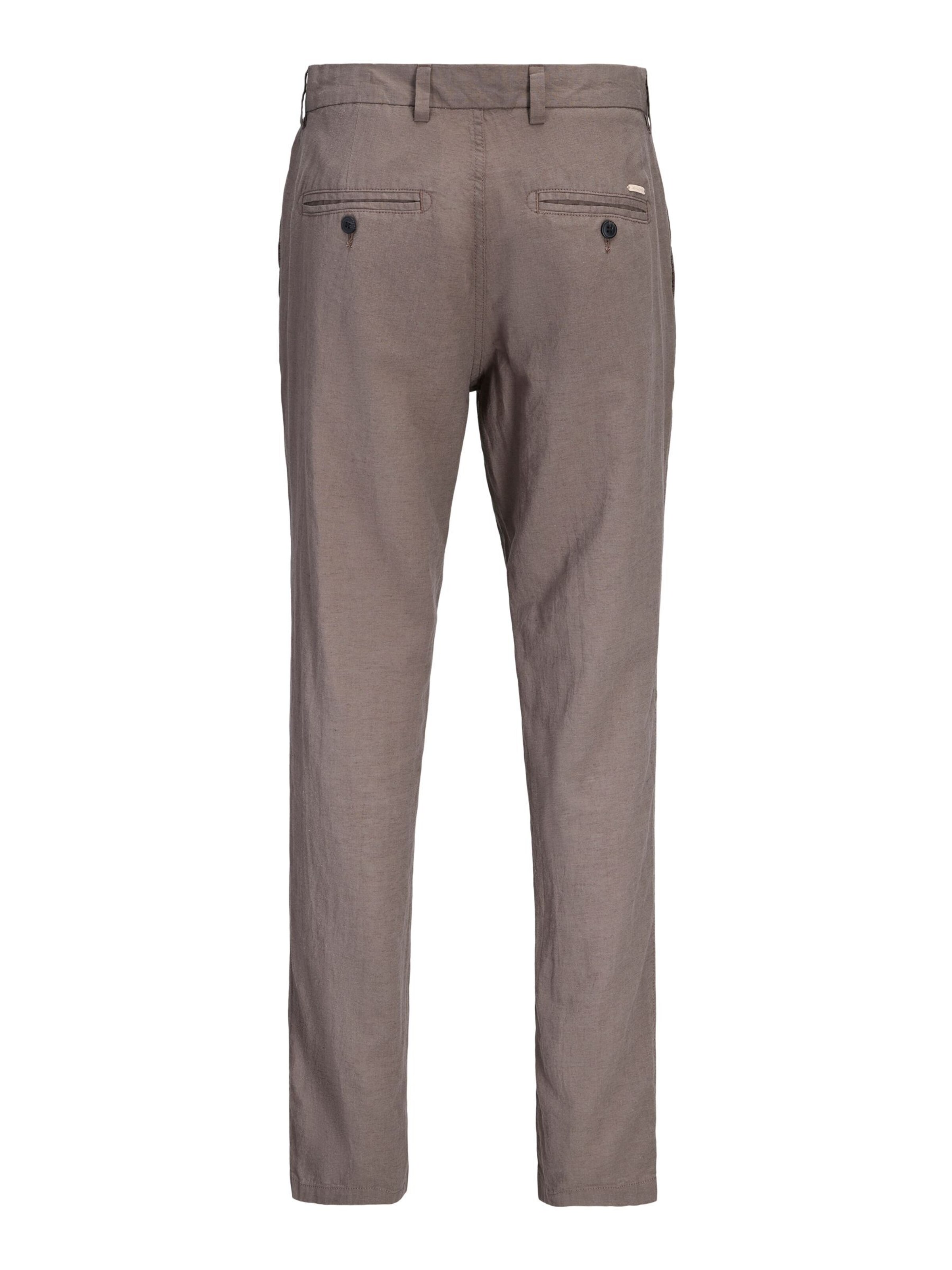 JACK & JONES Tapered Chino trousers 'JPSTAce JJSummer' in Brown