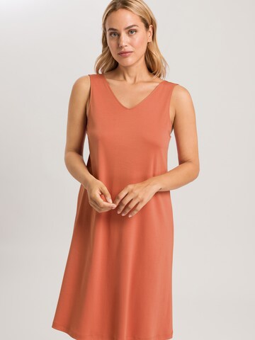 Hanro Nachthemd 'Emma' in Oranje: voorkant
