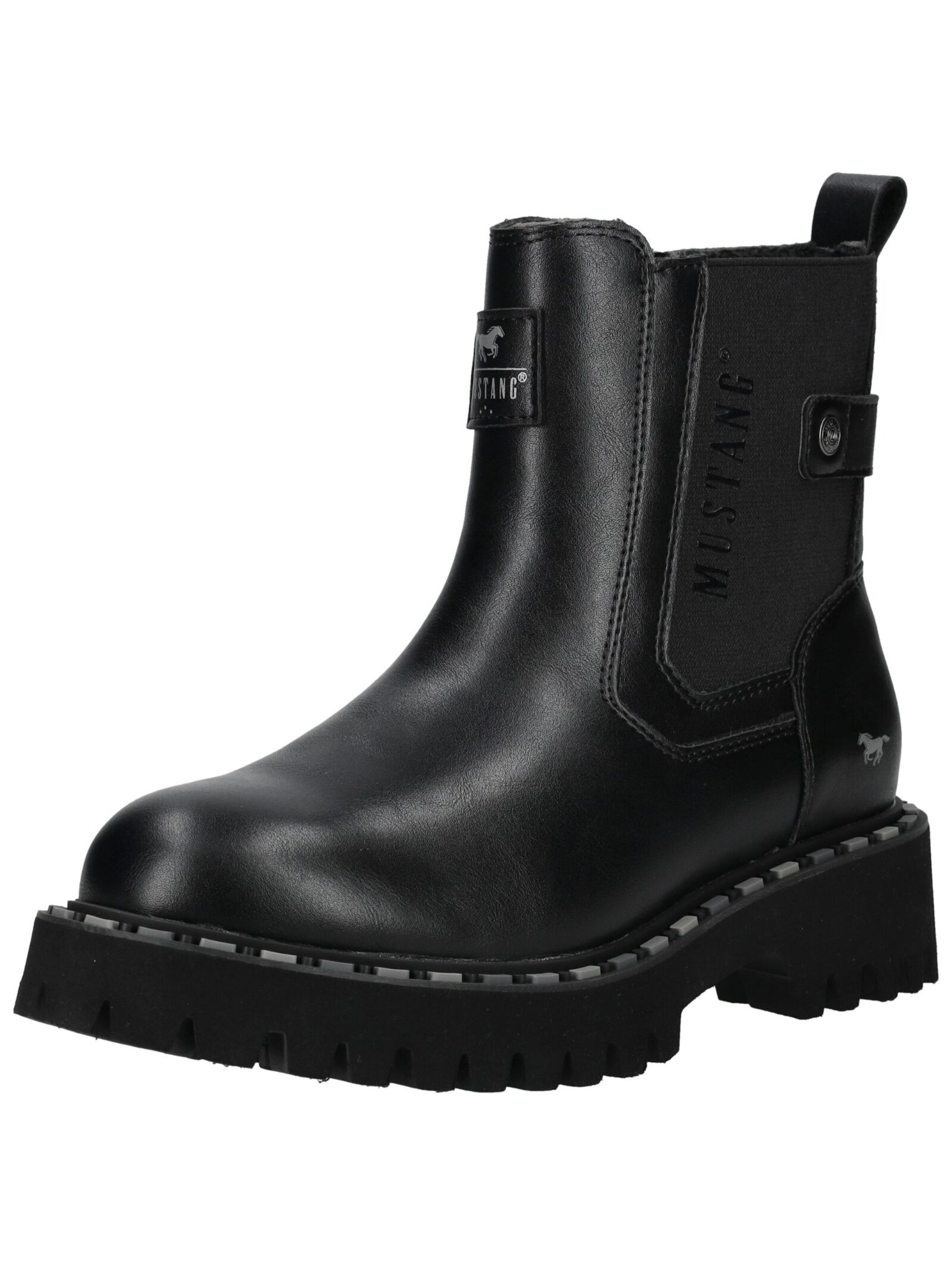 Bottines MUSTANG en noir : devant