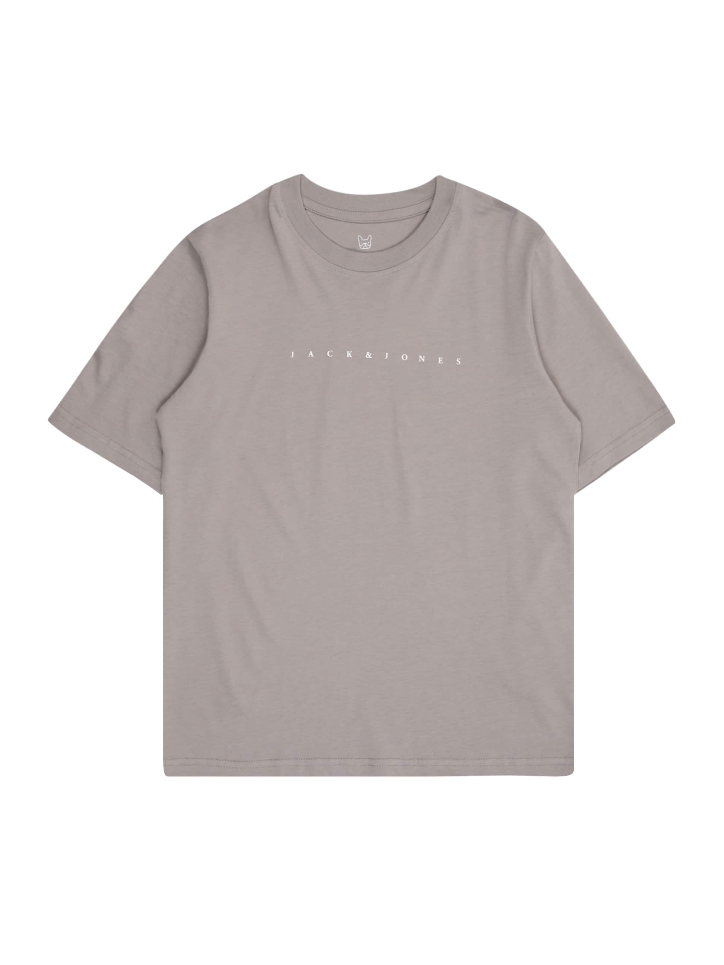 Maglietta 'JJESTAR' di Jack & Jones Junior in grigio: frontale