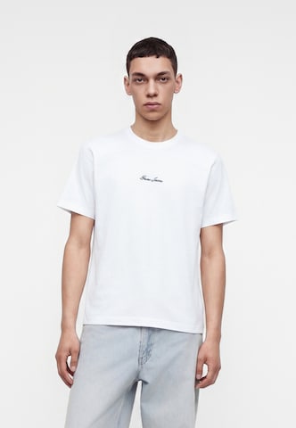 GUESS JEANS - Camiseta en blanco: frente