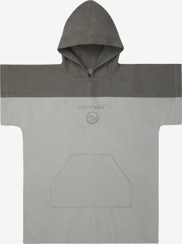 normani Bathrobe ' Baku ' in Grey: front