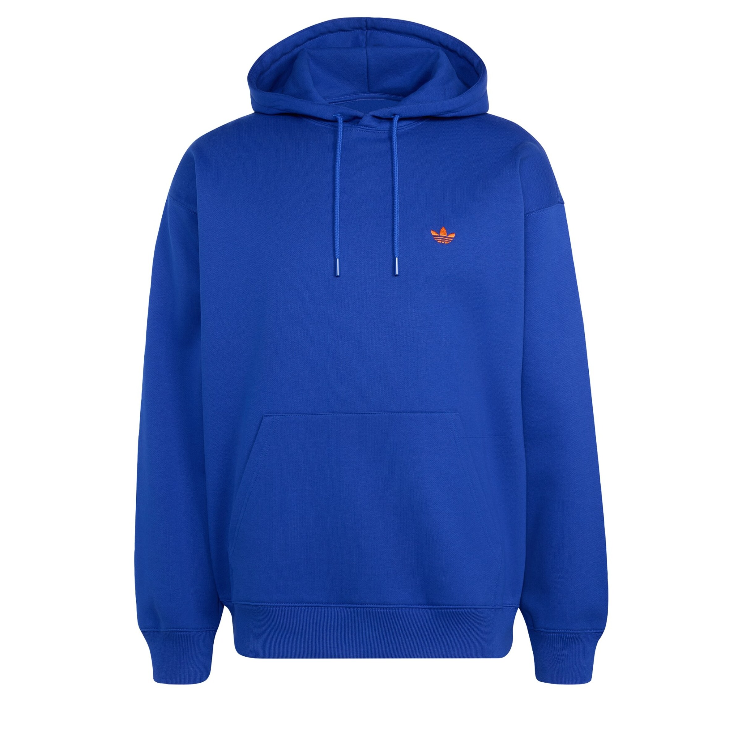ADIDAS ORIGINALS Sweatshirt 'Trefoil Essentials' in Blue: front