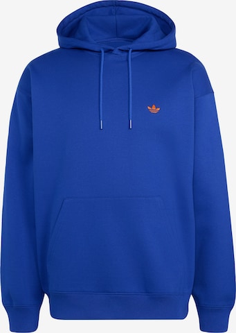 ADIDAS ORIGINALS Sweatshirt 'Trefoil Essentials' in Blue: front