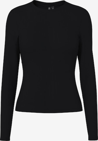 T-shirt 'PCLula' PIECES en noir : devant